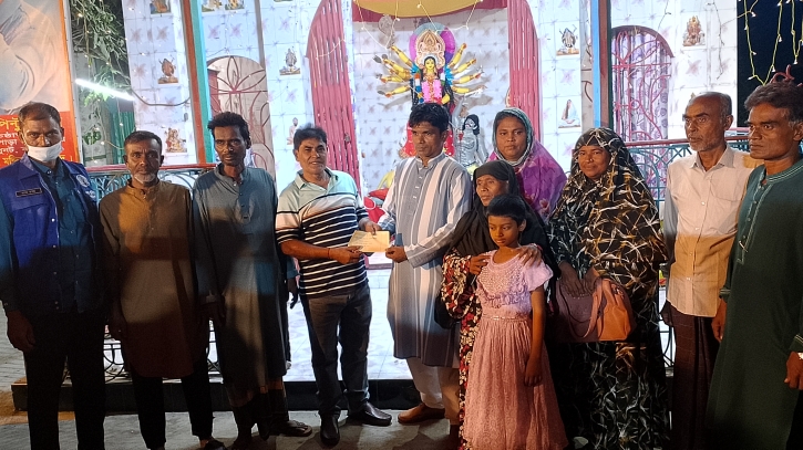 পরিদর্শন করলেন চেয়ারম্যান শাহাদাত হোসেন 
